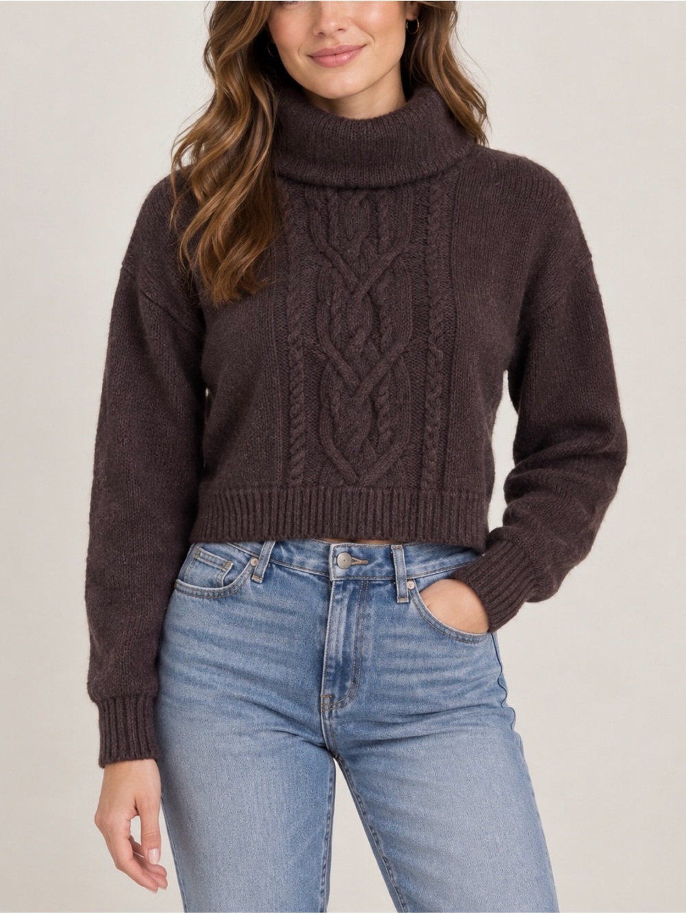 Ralph Lauren wool sweater size M Brown